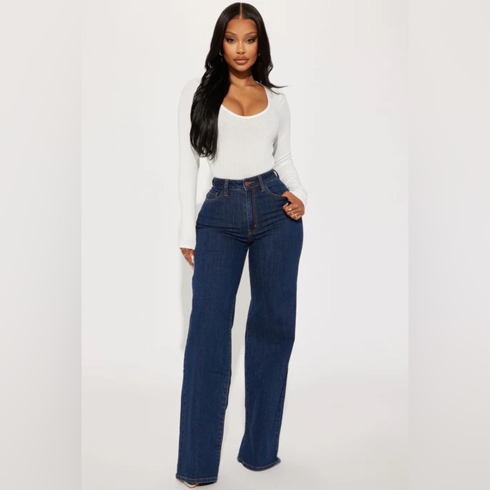 Fashion Nova Classic Blue Women's Jeans Size 15 NWT